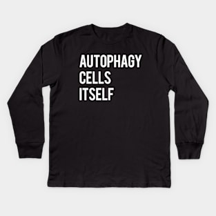 Autophagy Kids Long Sleeve T-Shirt